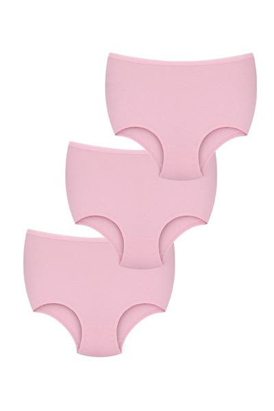 KoNFoRX Women's Panties High Waist 3-Pack - Everyday Use, Cotton, Underwear D...