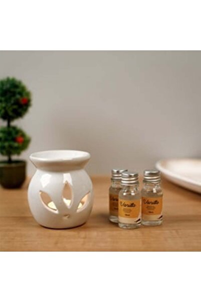 OEM White Wooden Holder with 3 Scented Oils