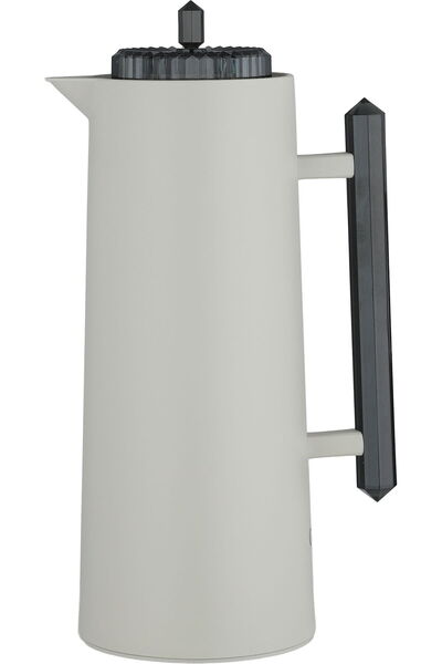 AZOZ MERCHLY Glory Lean Thermos, 1 Liter, Glass Inner Container, Push Button,...