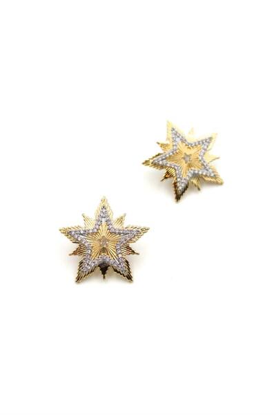 Generic Brand Star Earrings - Gold