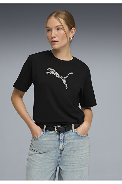 Puma Μπλούζα Essentials Graphics με χαλαρή γραμμή ζώων