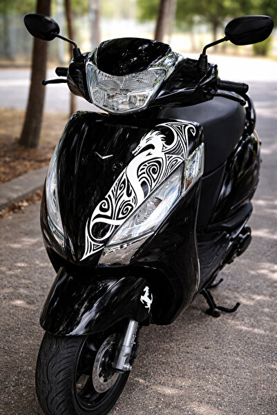 Honda Activa Headlight Top Decoration Sticker Label