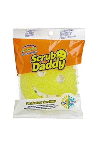Scrub Daddy Yellow Kitchen Sponge Ø10 cm