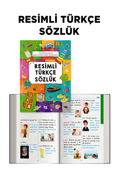 Parodi Yayınları Resimli Türkçe Sözlük | Açıklamalı – Örnek Cümleli