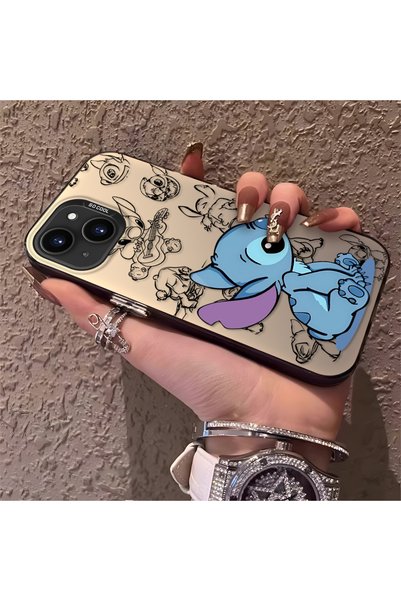CHICASELUX حافظة مطبوعة برسومات كرتونية عالية الجودة متوافقة مع iPhone 15، غط...