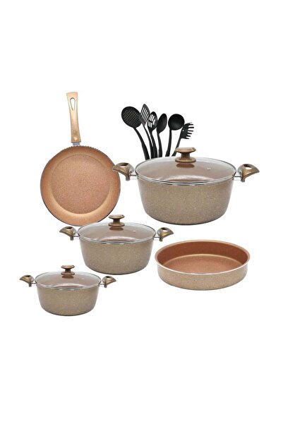 Al-Amal 14-piece non-stick cookware set, PFOA-free, non-stick