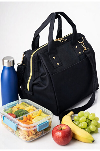 USF Beslenme Askılı Taşıma Çantası Sıcak, Soğuk Isı yalıtımlı Termal Termoslu...