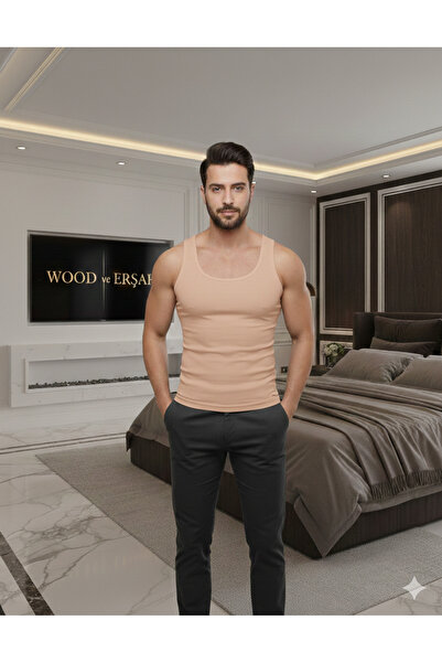 Lüx Wood Lüx Erşah 713 Non-Marking Soft Modal Men's Undershirt 3-Piece Advant...