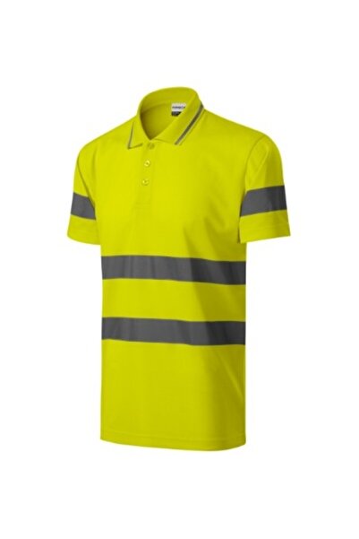 Malfini Unisex polo shirt, HV Runway 2V9, S Yellow