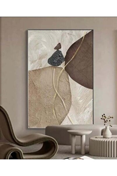 lawhat لوحات فنية تجريدية مطبوعة على قماش الكانفس موديل ( 2041)