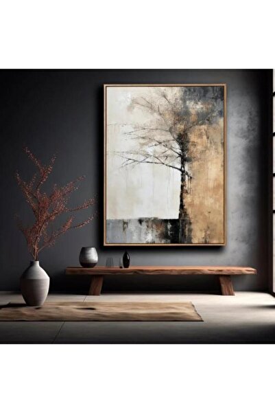 lawhat Abstract printed artwork on canvas, model (2573)