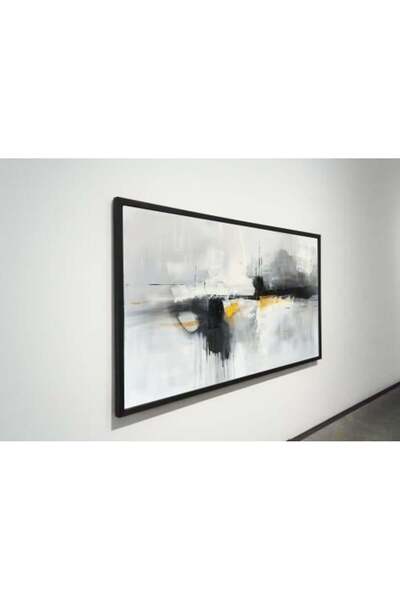 lawhat لوحات فنية تجريدي مطبوعة على قماش الكانفس موديل ( 2395)