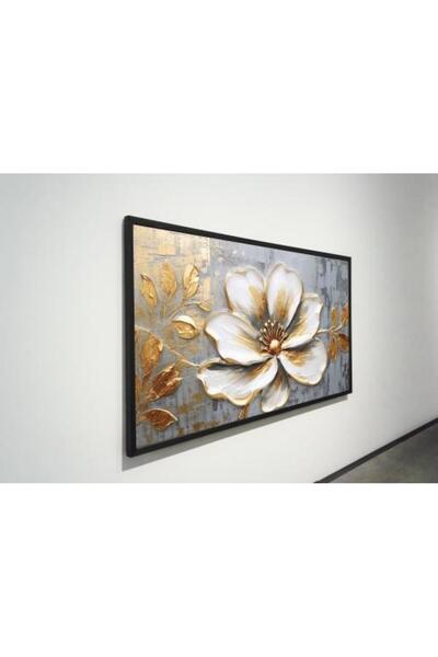 lawhat لوحات فنية مطبوعة ورد على قماش الكانفس موديل ( 2578)