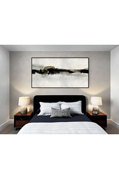 lawhat لوحات فنية تجريدية مطبوعة على قماش الكانفس موديل ( 2051)