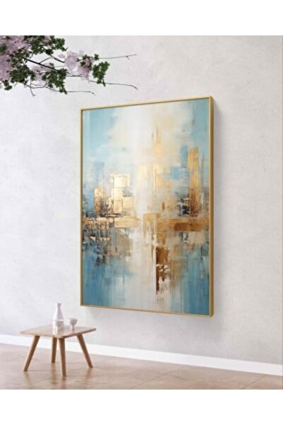 lawhat لوحات فنية تجريدية مطبوعة على قماش الكانفس موديل ( 2116)