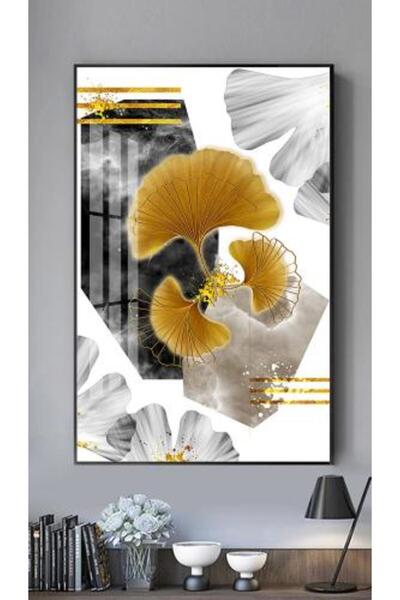 lawhat لوحة ديكور صالة لوحة زخرفية حديثة فاخرة من ورق الجنكة مطبوعة على قماش ...