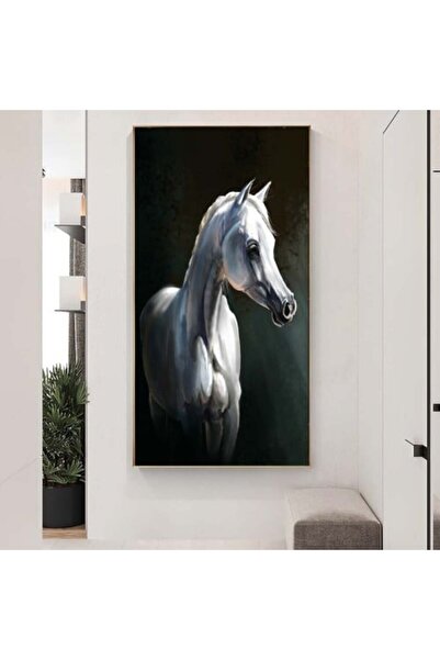 lawhat لوحات فنية خيل مطبوعة على قماش الكانفس موديل ( 1796)