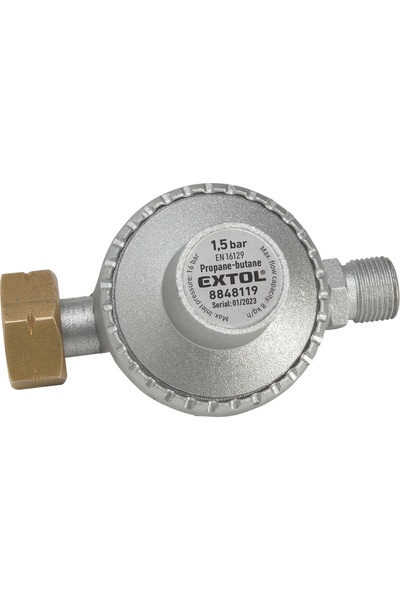 Extol Premium Regulator de gaz GPL, EXTOL PREMIUM, 8848119, 16 bar