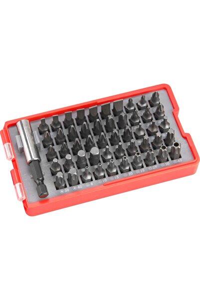 Extol Premium Bits, set 51 pcs, 8819642, stainless steel, magnetic holder
