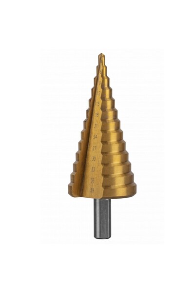Hogert Conical drill bit, HT6D324, 4-39mm, 1/4" HEX