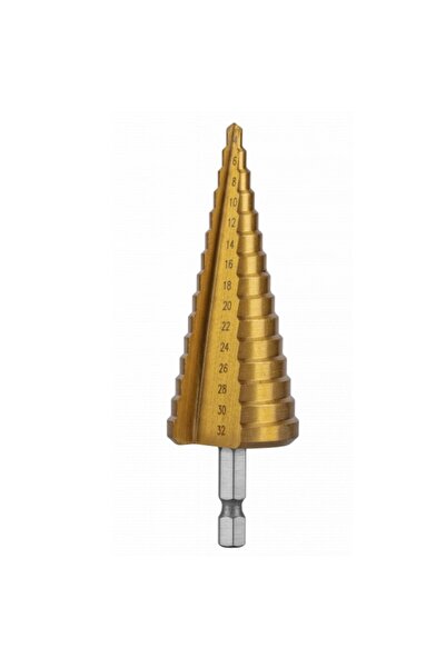 Hogert Conical drill, HT6D322, 4-20 mm, 1/4'', stepped