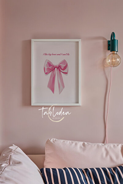 tablodea Pinterest Tablou cu fundă roz scrisă TD Decor elegant pentru camera ...