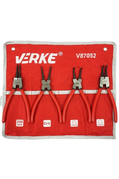 VERKE Set de 4 clești, V87052, ferăstrău, 200 mm