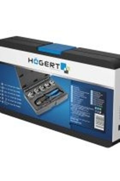 Hogert HT1P176 stainless steel interchangeable crimping pliers 6 jaws