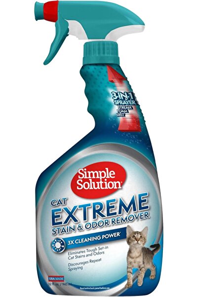 Simple Solution مزيل بقع القطط القوي للروائح النفاذة