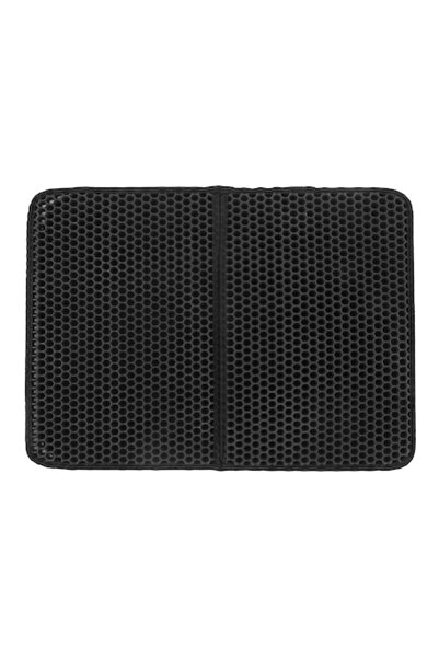 TRENDMARK Cat Litter Mat, Trendmark®, Black, 50x40cm