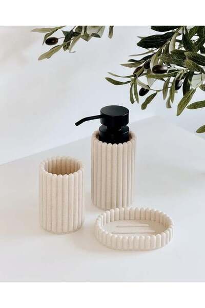 Hestia Home طقم صابون الحمام مع فرشاة الأسنان