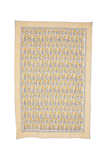 Bizzotto Multicolor Cotton Bed Cover Gabrielle 140x220 cm