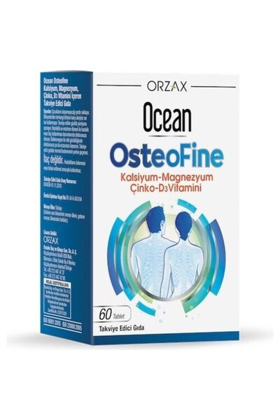 Orzax Ocean Osteofıne 60 Tablet