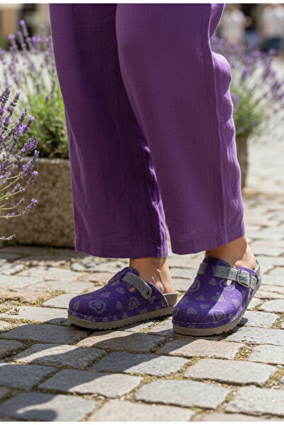 GEZER Comfortable Sole Single Buckle Adjustable Felt Home, Garden, Balcony, D...