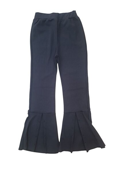 LaHadi Pantaloni evazati eleganti, cu strasuri - Chic, pentru fetite