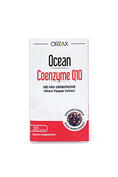 Orzax Ocean Koenzim Q10 30 Kapsül