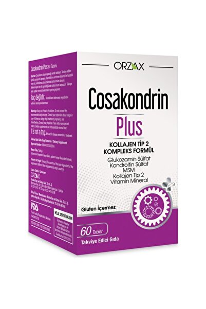 Orzax Cosakondrın Plus 60 Tablet