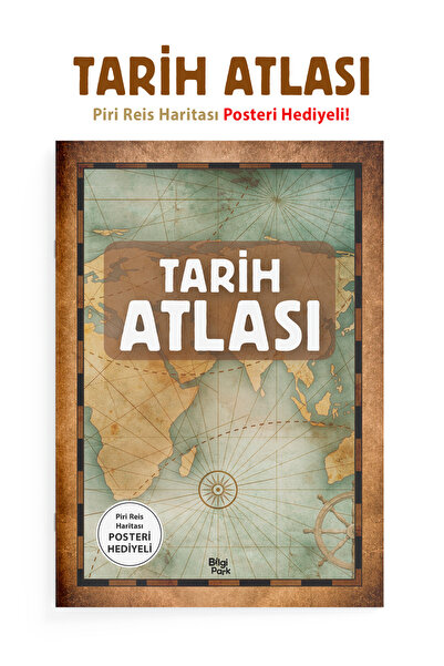 Parodi Yayınları Tarih Atlası | Uygarlıklar, Devletler ve Savaşlar | Piri Rei...