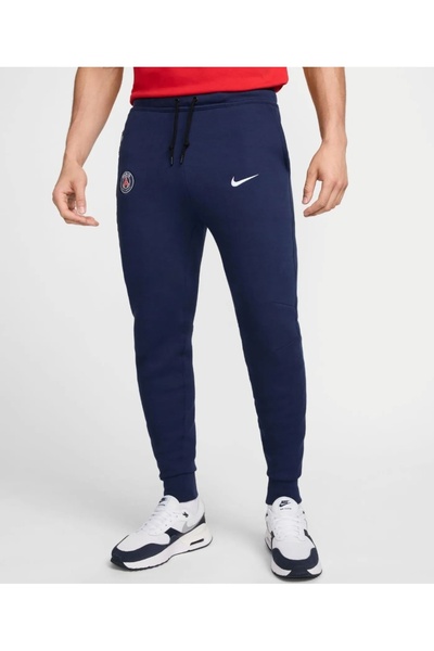 Nike Paris Saint-Germain Tech Fleece Barcelona Jogger Pant Erkek Lacivert Eşo...