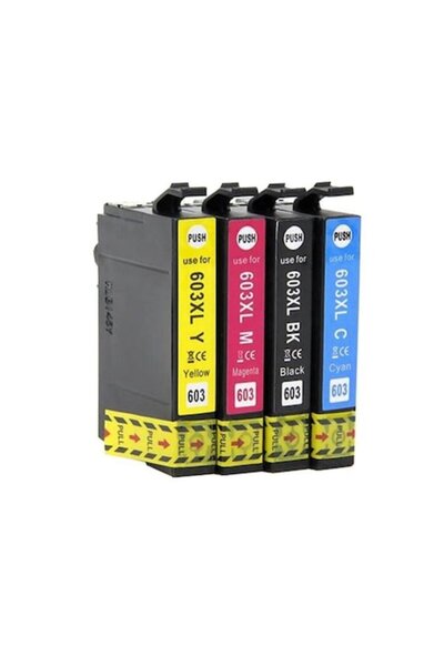 Ulm Cart Set 4 cartuse de cerneala compatibile T603XL (negru, cyan, galben, m...