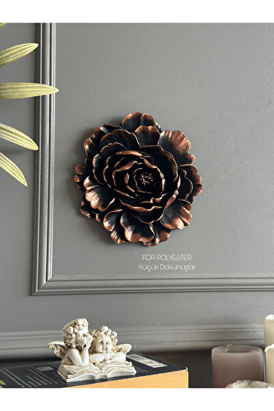 Accessory Single Black-Copper Antique Flower Trinket/Wall Combination/Home-Office Decoration/Table Top