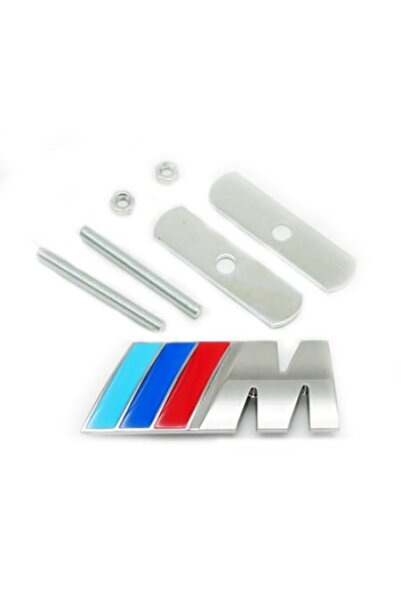 BMW M Power Front Grille Emblem