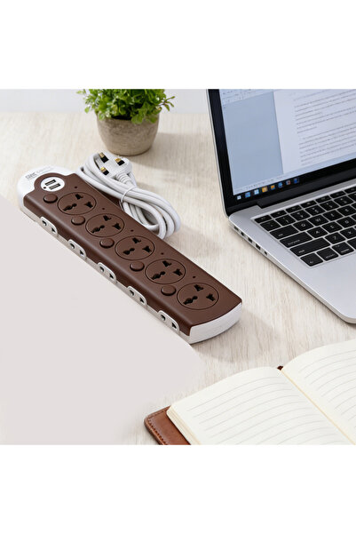 Sumkyle Outlet Surge Protector USB-C Charger Fast Charging Ports Power Strip ...