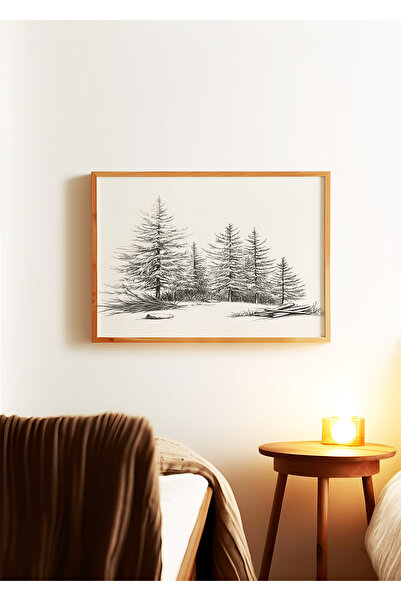 ARTHOUSECOLLECTIVE Silent Forest - Landscape Poster Collection - Unframed Pos...