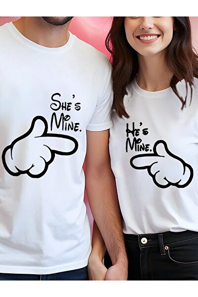 Deocept Unisex Couple Combination 1Pc Women's Model Valentine's Day Printed C...