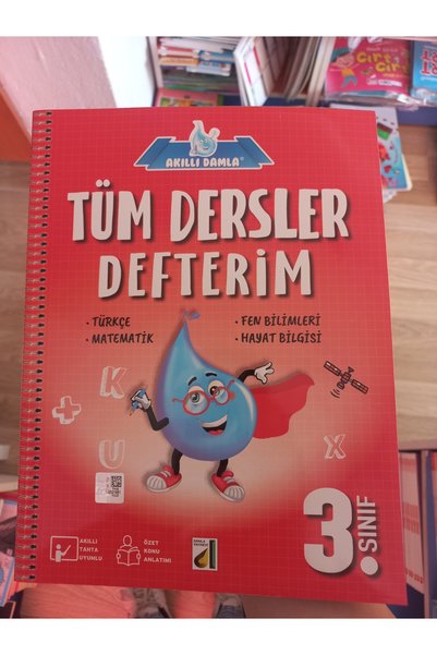 Damla Yayınevi 3. Sinif tüm dersler defterim