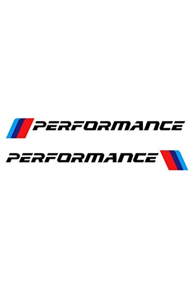 BMW Sticker Set for Thresholds or Doors, M Performance, Black Color, for