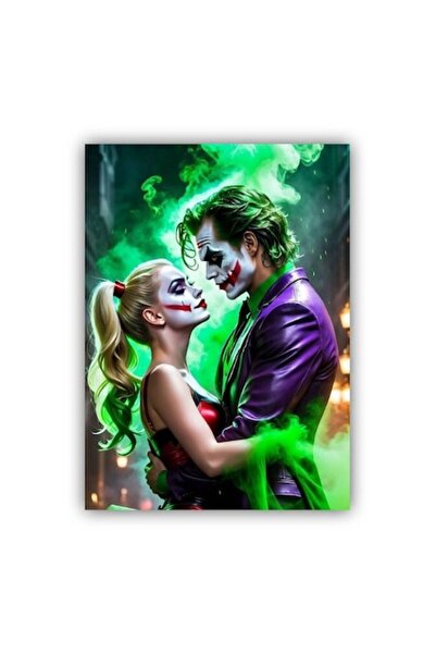 OEM Tablou Canvas 50x70cm, Harley Quinn și Joker