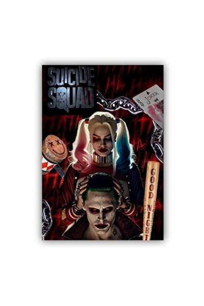 OEM Pictură pe pânză 50x70cm, Harley Quinn și Joker 2