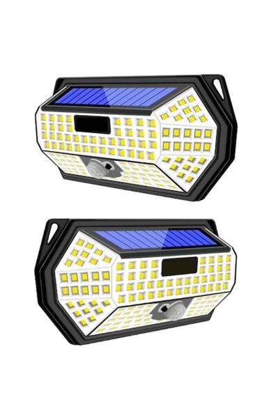 OEM Set de 2 lămpi solare cu senzor de mișcare și 148 LED-uri